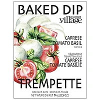 Caprese Tomato Basil Baked Dip