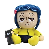 Coraline with Cat PHUNNY Plush