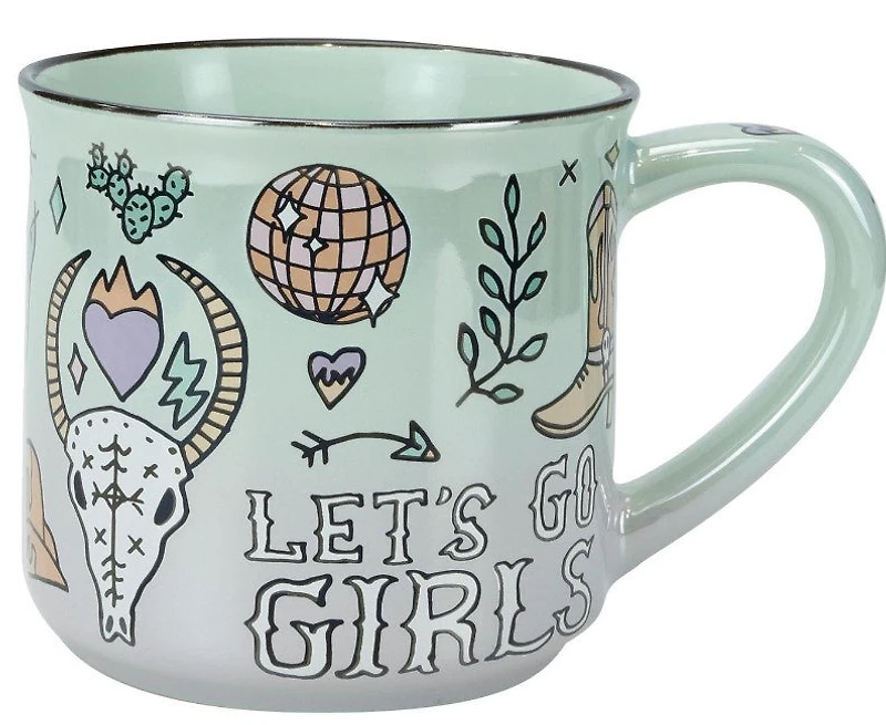 Let's Go Girls Camper Mug