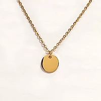 Stainless Steel Gold Necklace