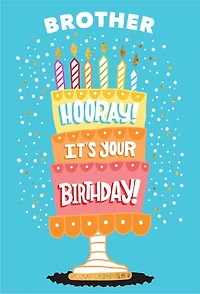 Brother, It's Your Birthday Card