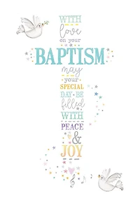 With Love on Your Baptism Card