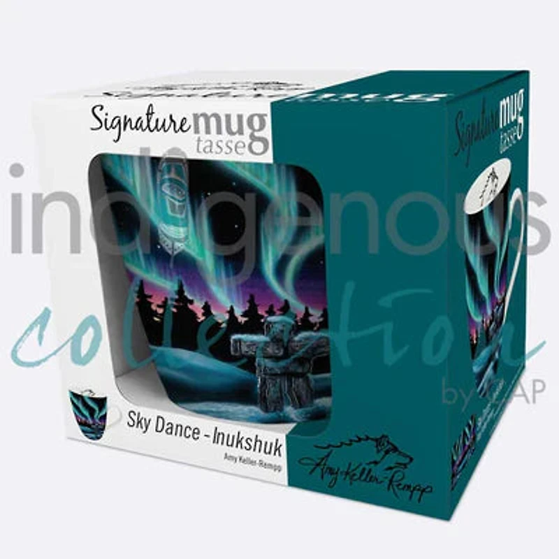 Sky Dance Inukshuk Mug