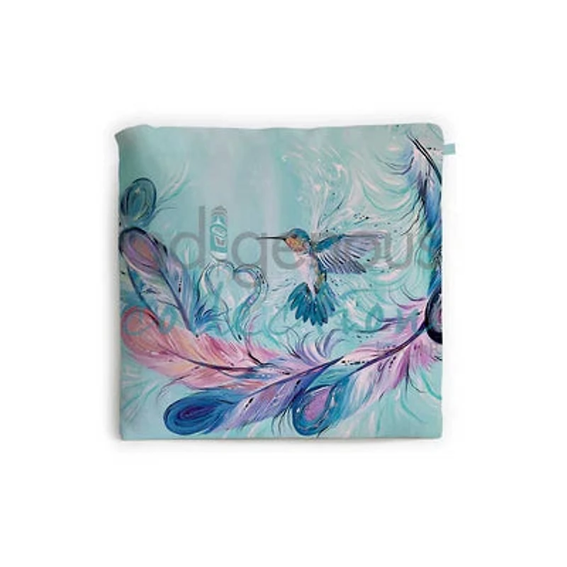 Hummingbird Feathers Reusable Shopping Bag