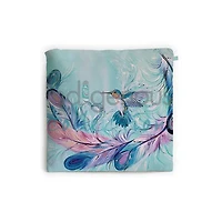 Hummingbird Feathers Reusable Shopping Bag