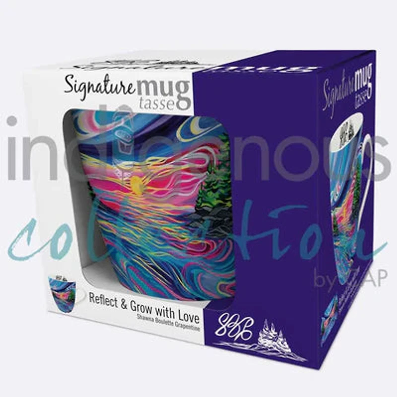 Reflect & Grow with Love Mug