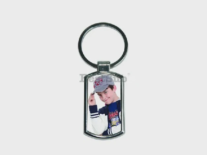 Sublimation Metal Key Ring with Photo Insert