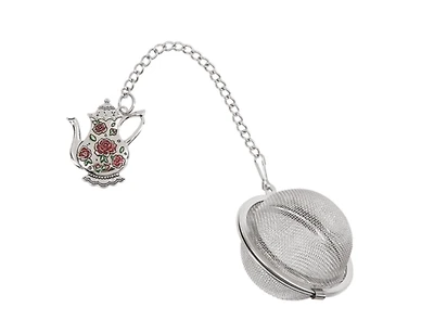 Pink Roses Teapot Tea Infuser