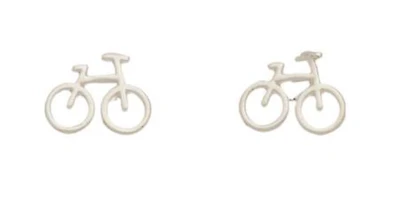 Earring Studs Bicycle