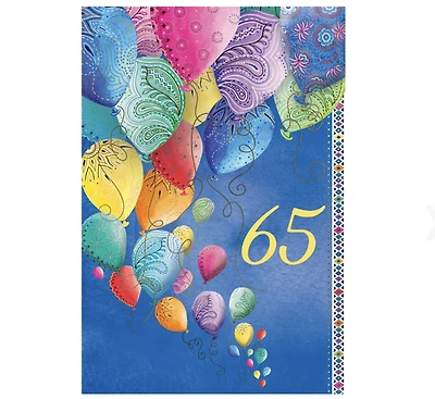 65th Birthday Card
