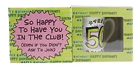 50th Birthday Club Mug Gift