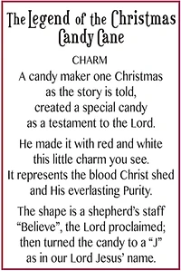 The Legend of the Christmas Candy Cane Charm
