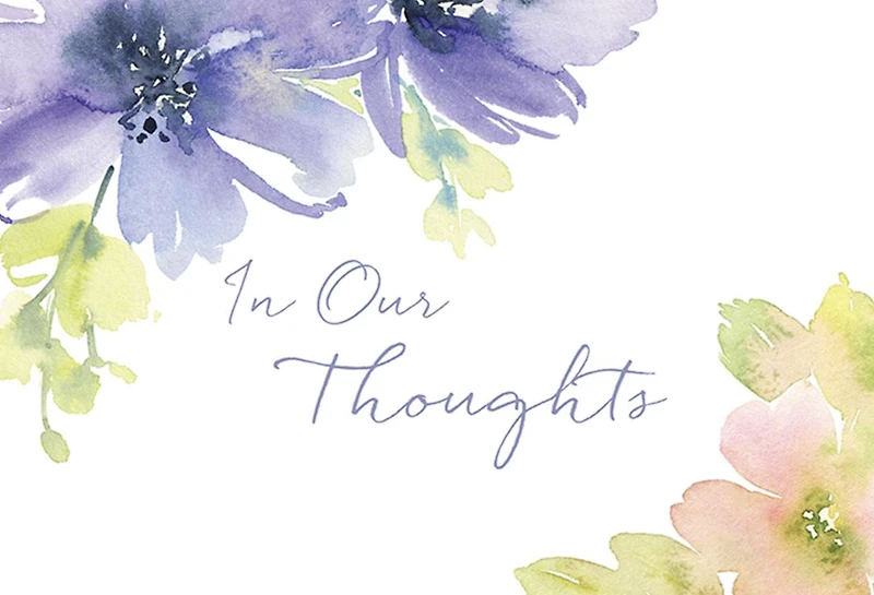 In Our Thoughts Card