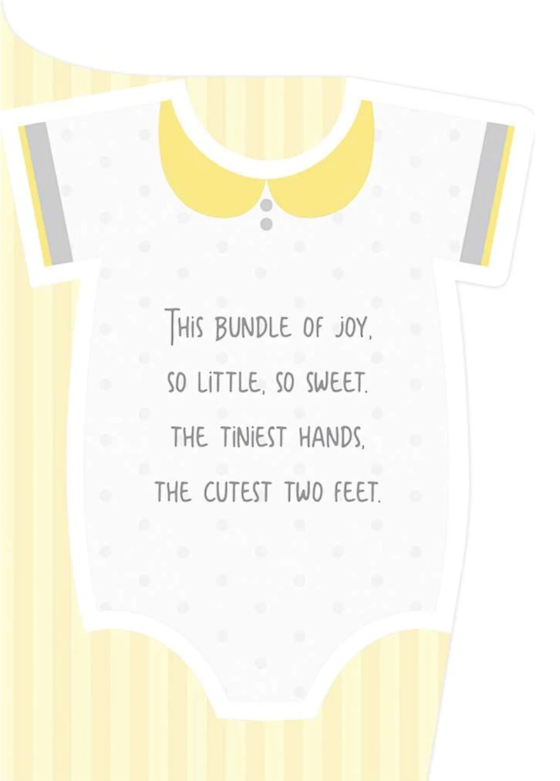New Baby Bundle of Joy Card