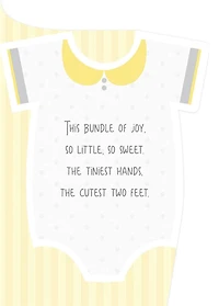 New Baby Bundle of Joy Card