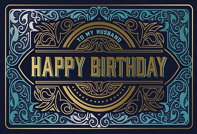 Happy Birthday Husband Card