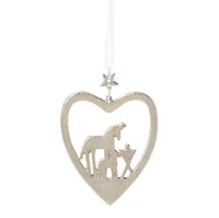 Manger Ornament