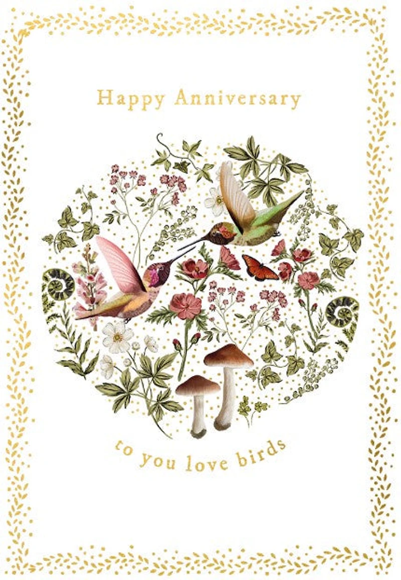 Happy Anniversary to You Love Birds