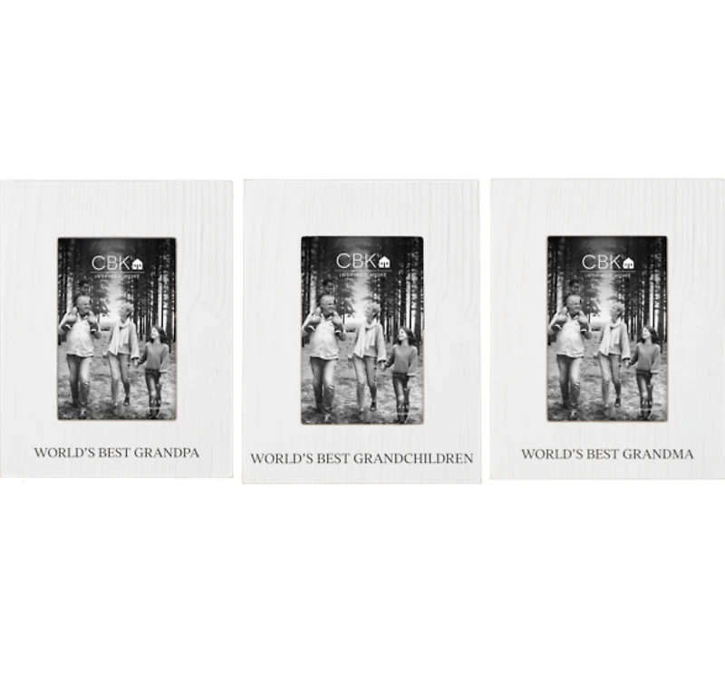Grandma, Grandpa, Grandchildren 4x6 Frame