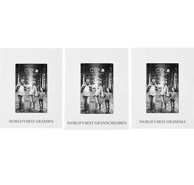 Grandma, Grandpa, Grandchildren 4x6 Frame