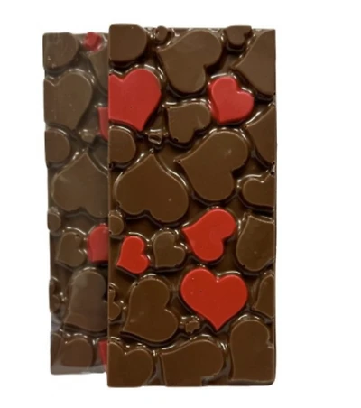 Hearts Chocolate Bar
