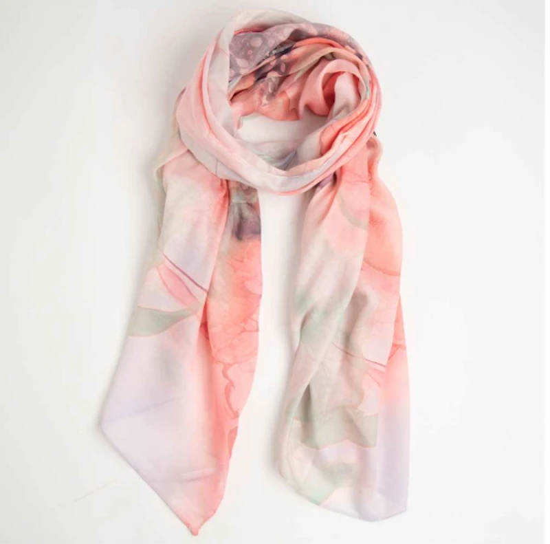 Ice Peach Scarf