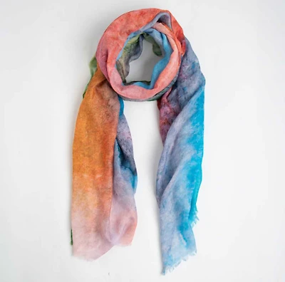 Multicolor Lightweight Scarf