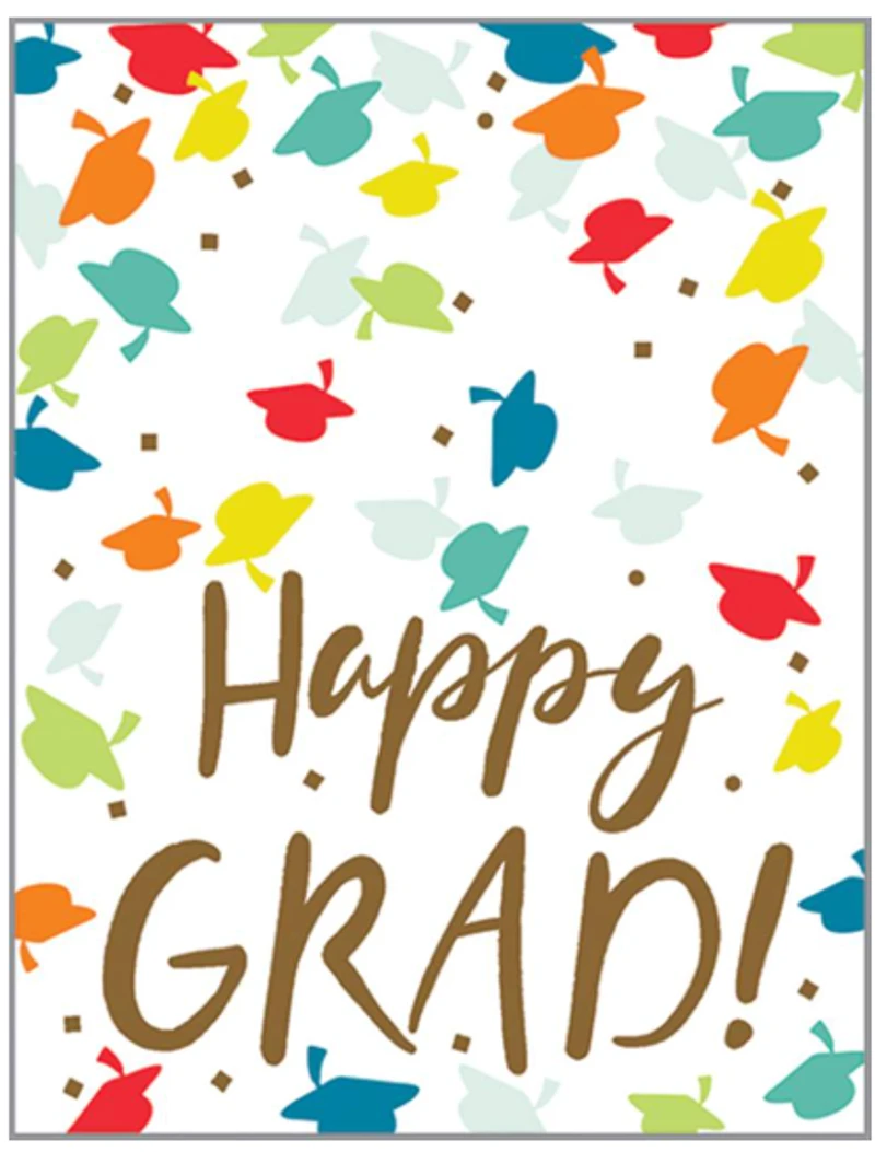 "Happy Grad" Graduation Card