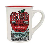 Teacher Apple 16 oz Mug