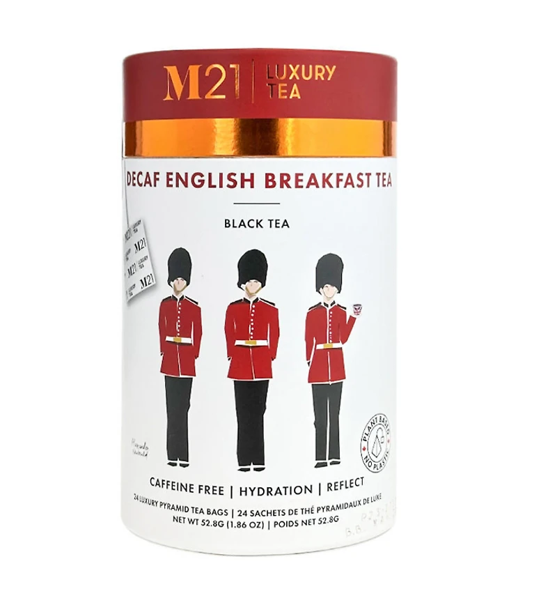 Decaf English Breakfast Tea Large Tin