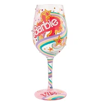 The Original Fashionista  Barbie Wine Glass