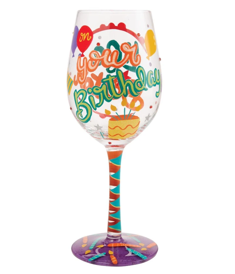Life is Better Your Birthday Wine Glass
