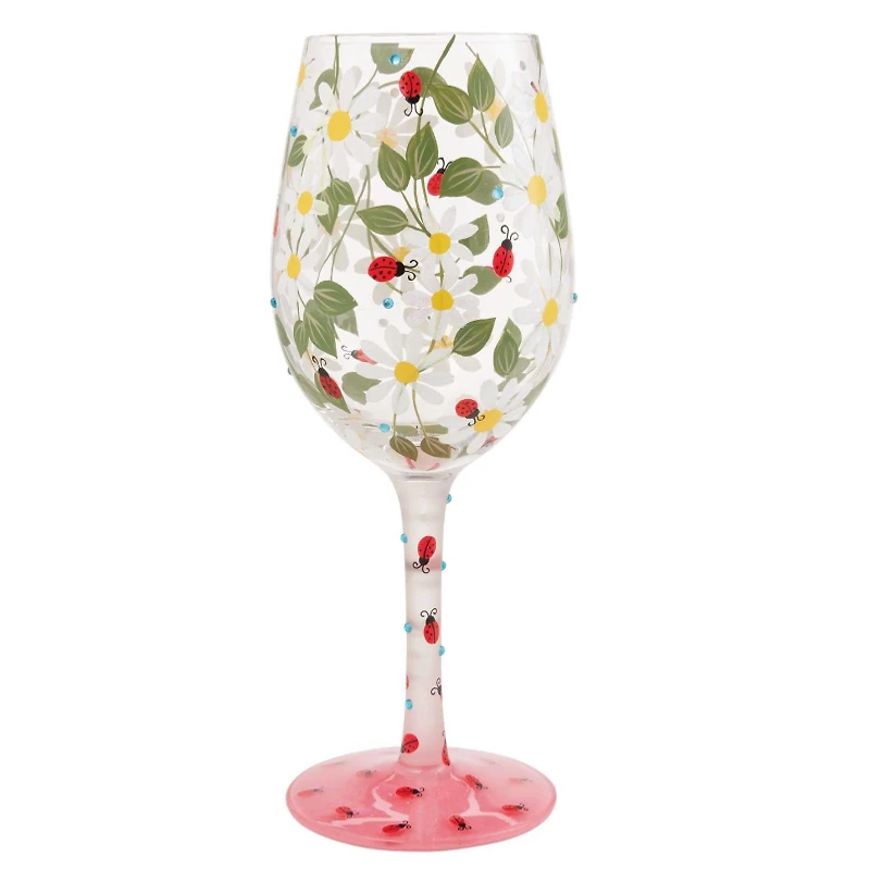 Lolita Ladybug Wine Glass