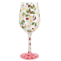 Lolita Ladybug Wine Glass