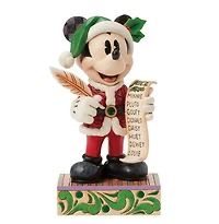 Santa Mickey with List