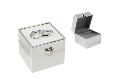 Silver Plated Ring Box