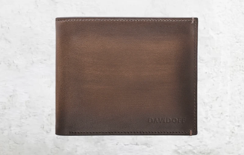 VENICE Brown Leather Wallet