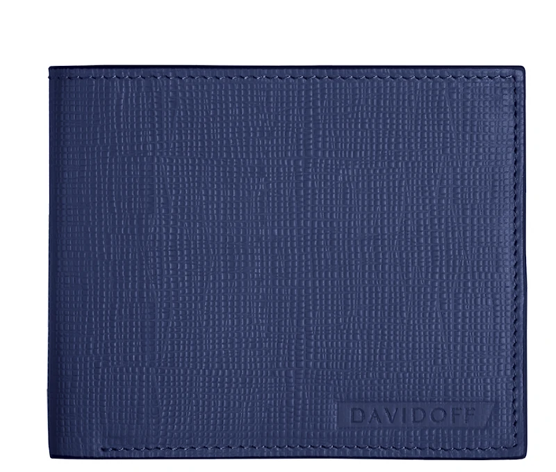VENICE Blue Leather Wallet