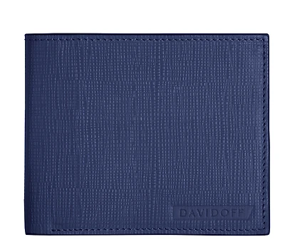VENICE Blue Leather Wallet