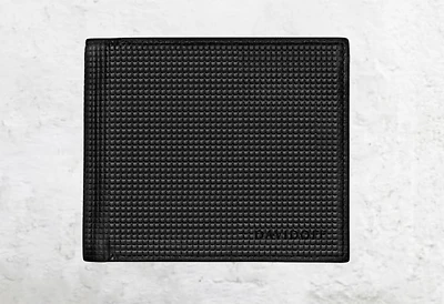 PARIS Black Leather Wallet