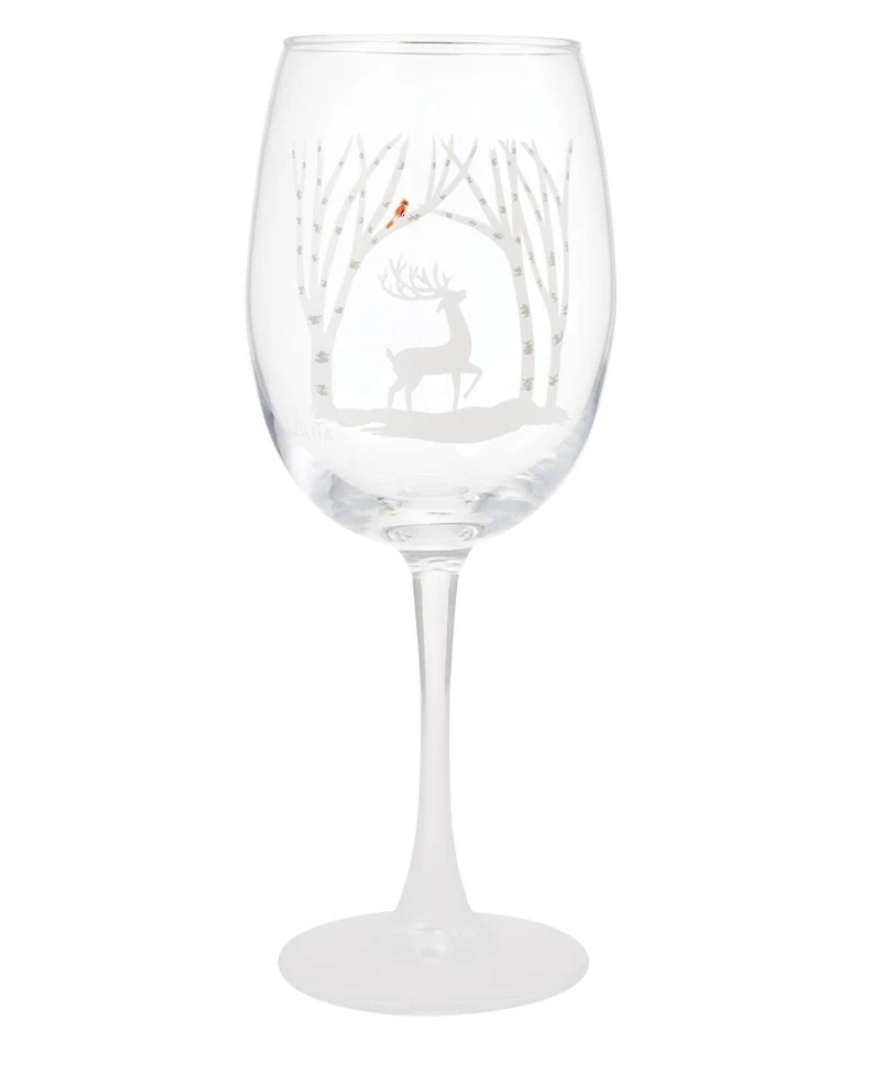 Celebrations Winter Walk Wine Glass