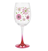 Celebrations Oops a Daisy Wine Glass