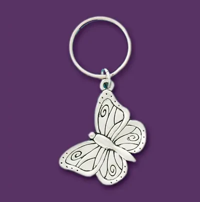 Butterfly Keychain