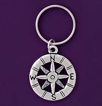 Compass Keychain