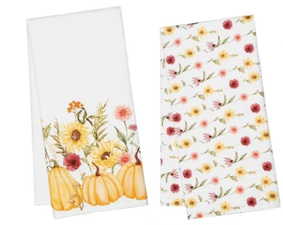 Harvest Bloom Tea Towel