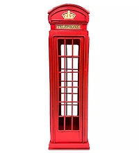 Metal Telephone Box Single Wine Carrier