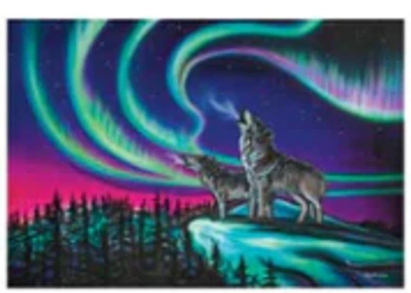"Sky Dance-Wolf Song" Note Card