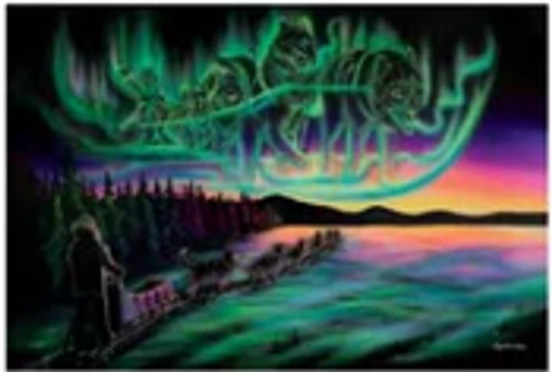 "Sky Dance-Traditional Pathways" Note Card
