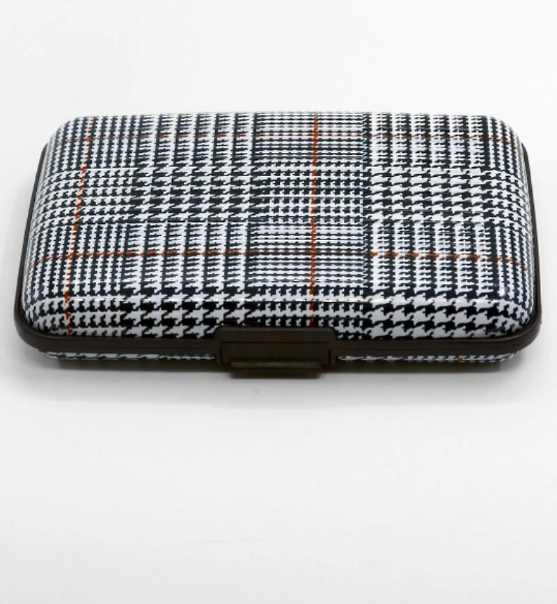 Plaid Prints Credit Card Wallet