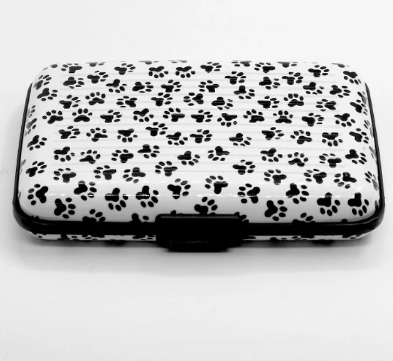 Paw Prints Credit Card Wallet
